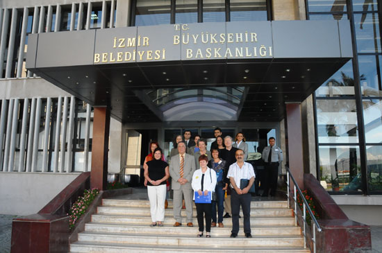 Besuch bei dem Izmir Büyükşehir Belediyesi Diş
              Ilişkiler Koordinatörü